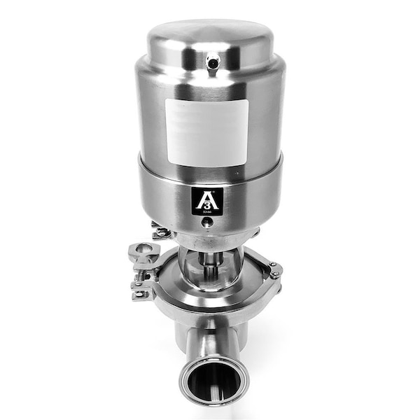 Shut-Off Seat Valve:361TR-10M-20-2-U-316L;Replace Tri-Clover Pt# C812729